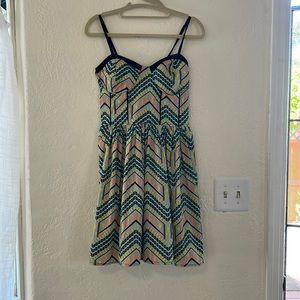 American Rag Cie Padded Bust Dress Spaghetti Strap